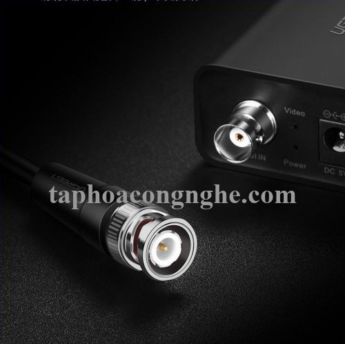 Ugreen 50928 10M màu Đen Cáp 2 đầu SDI cho máy quay + Camera cao cấp SP103 30050928